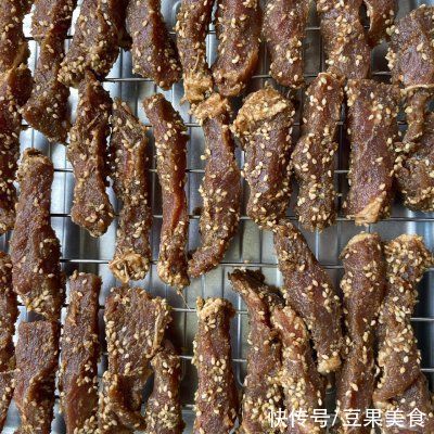 牛肉+盐菜|自制牛肉干,减脂小零食