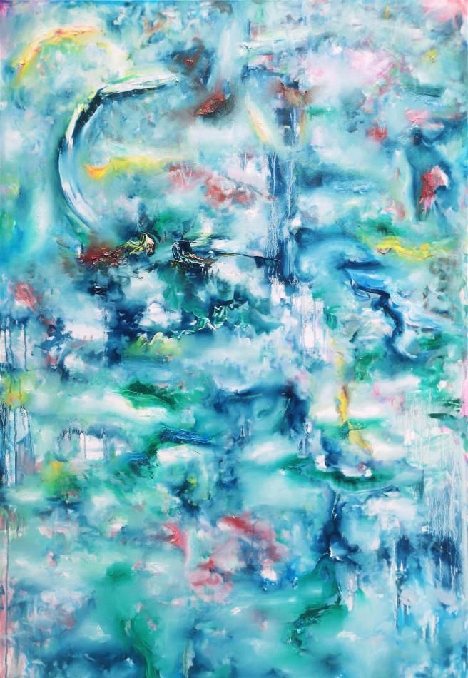  画家|21岁画家隐居古寺30天，画了一组画在国外卖3385万，却没人能看懂