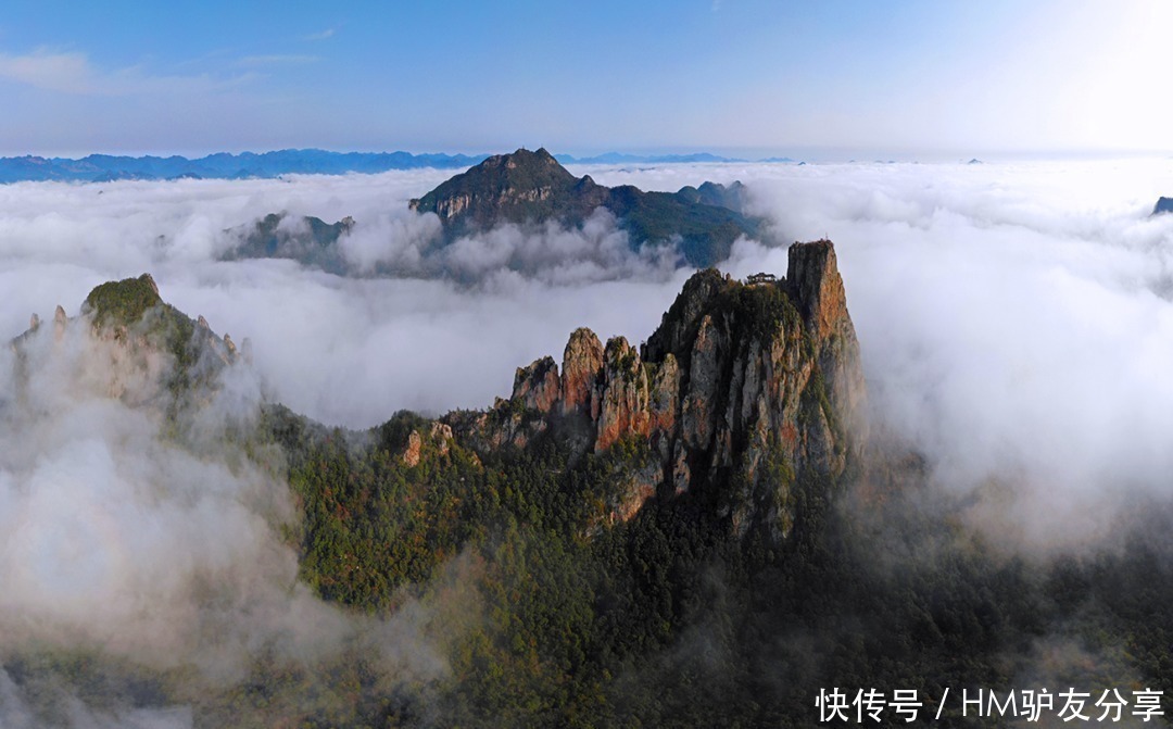 缥缈|美翻了！只有仙侠剧中才有的场景！这座1.5亿高龄的山峰简直就是人间仙境！