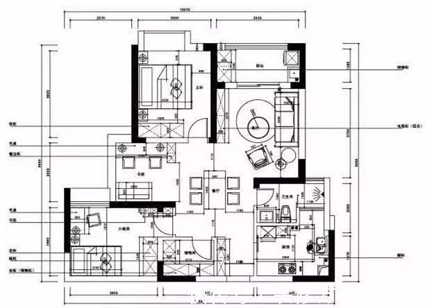 三居室|98平宜家风三居室,质感与时尚并存的现代风装修