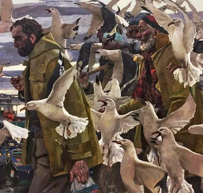 时代感|独具时代感的油画,他是列宾美院的荣光!