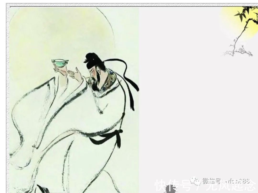 李白&李白最酣快的一首诗,只有四句,每一句都是经典,很多外国人都会