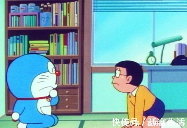 崩坏图|哆啦A梦中的四张崩坏图,大雄长六根手指,最后一张脸都画丢了!