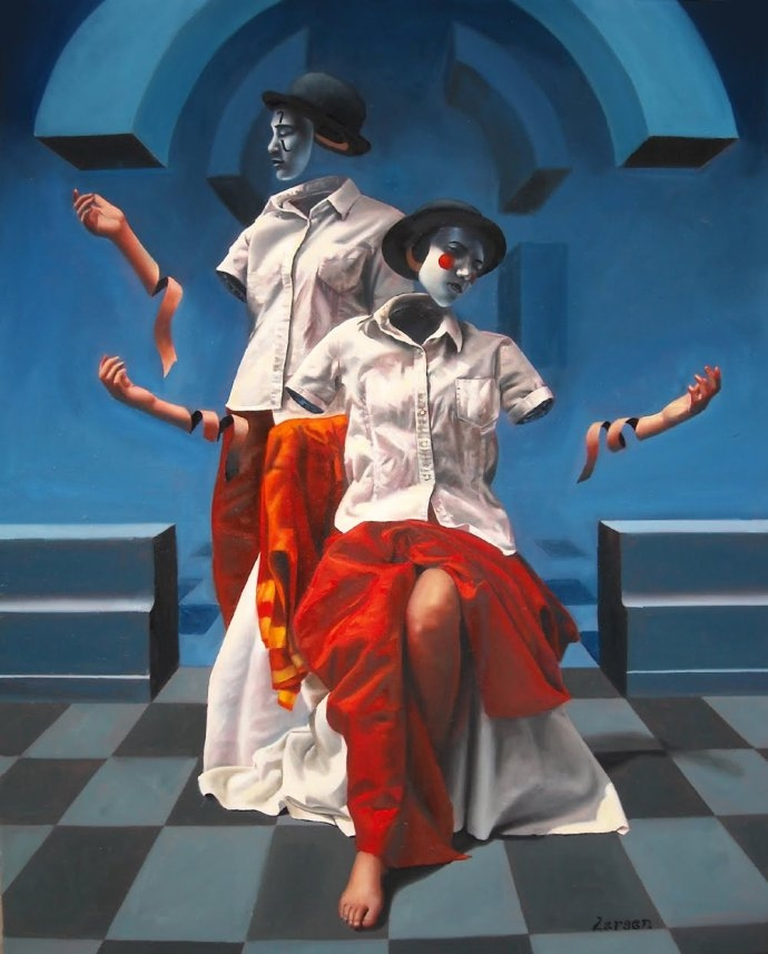 画家&开拓自己的绘画空间,追求自由的表现,成了画家创作的源动力