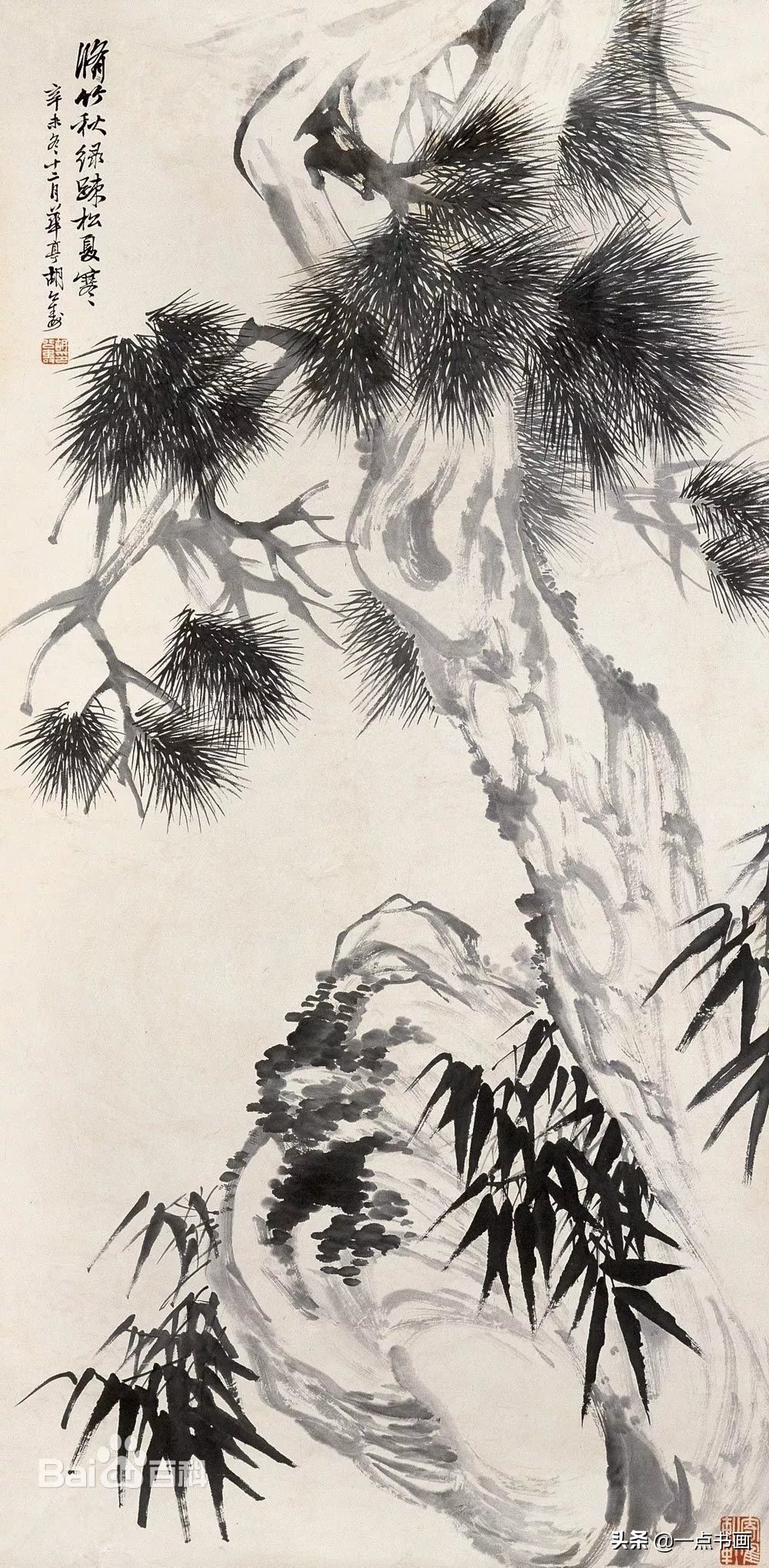 清健!晚清画家 胡公寿:集诸家之妙,山水花卉自成一体