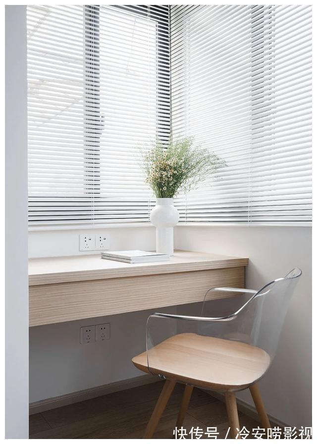 规划|50㎡手枪户型,变身通透两居室,还规划出三个办公区,太实用了!