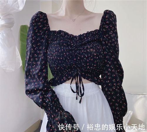 上衣|短款上衣怎么穿好看?学会这些穿搭方式,显高显瘦还显年轻!