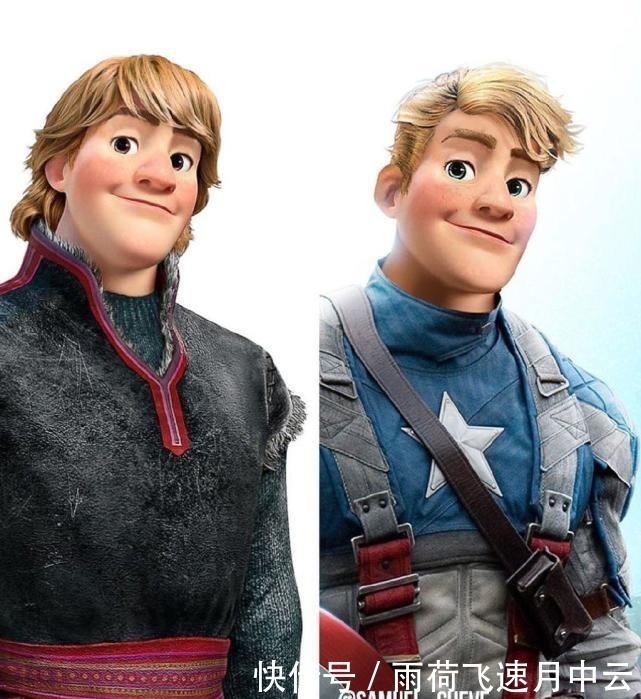 冰雪奇缘|当《冰雪奇缘》遇上《复仇者联盟》,艾莎变身“惊奇队长”无压力!