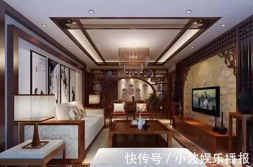 客厅|新中式风客厅，非常漂亮的效果图，聪明的人都很喜欢的新中式风格