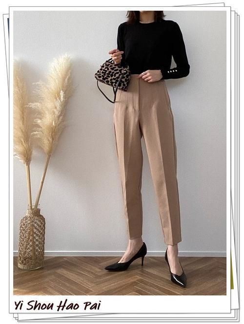 ZARA的裤子怎么搭配？不同颜色的15种轻熟风格早春搭配推荐