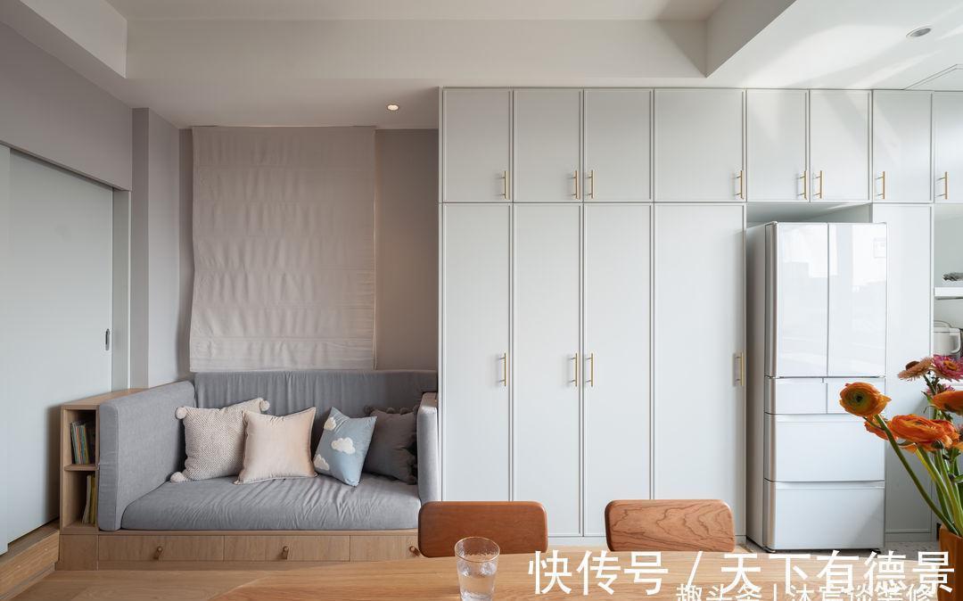 收纳|佩服！她把仅55㎡的家重新改造，有“4室”两卫，老破小逆袭成功