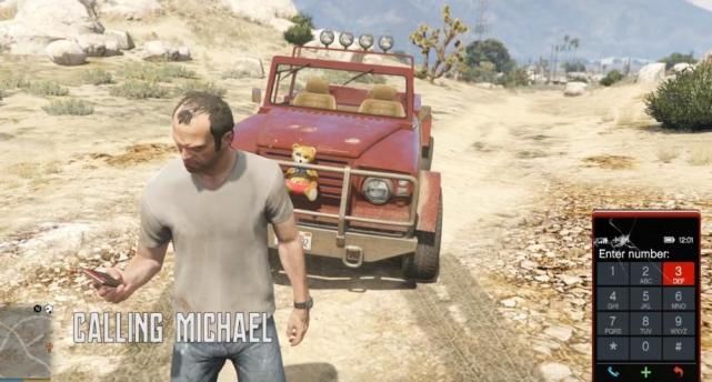 Gta4怎么输入电话号码