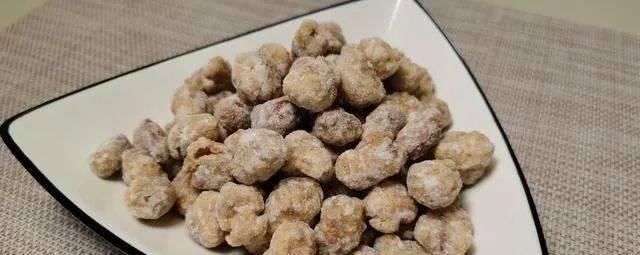 挂霜|挂霜花生,孩子最爱的馋嘴小零食,香甜酥脆