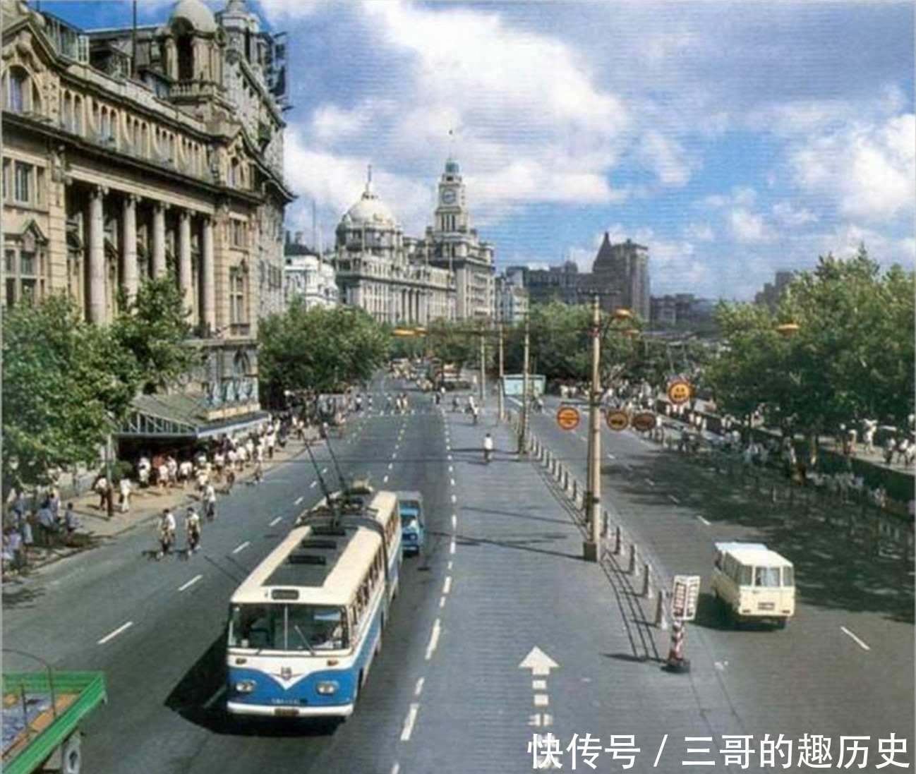 外国人|老照片：外国人拍摄的70年代的上海，生机盎然，朝气蓬勃