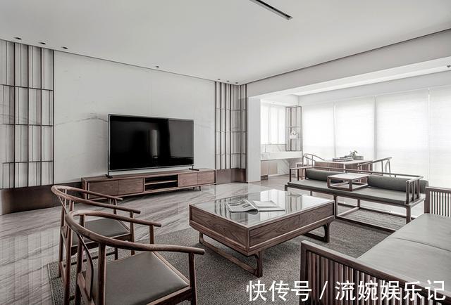 茶室|上海夫妻晒出235㎡新家,越简单越高级,让人一见倾心的中式风