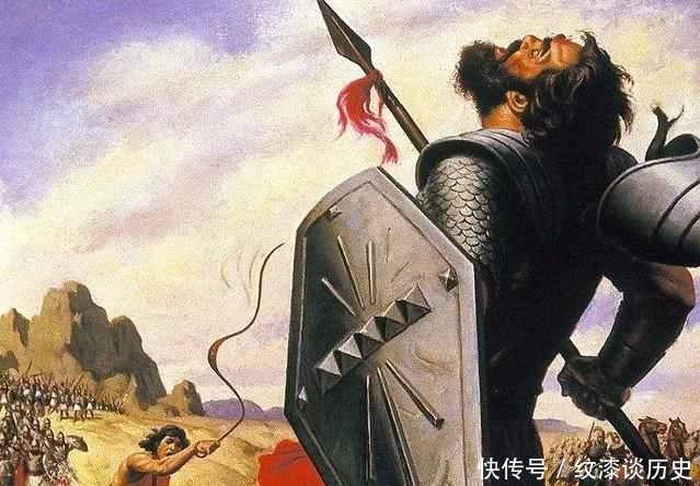 巨人|黑桃K上的“国王”,用石头打倒巨人,从牧羊人成为一国之君