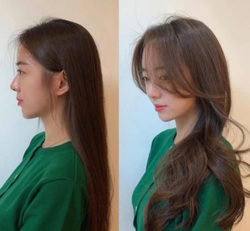 换发型等于换脸，变换真不小，一不小心变女神