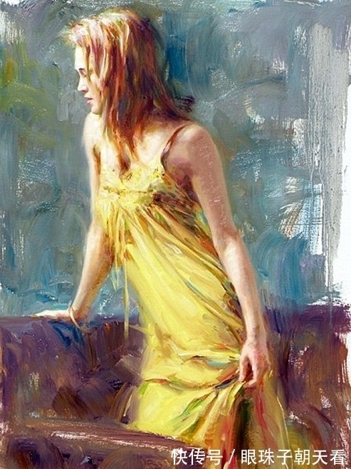 绘画|唯美惊艳,完美妙曼——令人内心悠然荡漾的美女画作