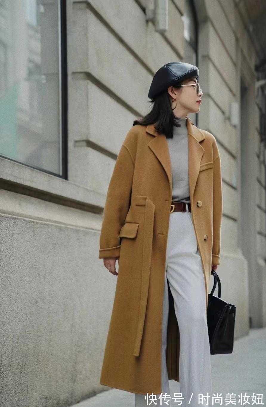 减龄感|冬天还是穿“大衣”时髦,学三木博主这样穿,不仅高级还保暖