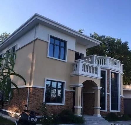 小别墅|农村自建二层小别墅,面宽8米多,5室1厅再加个院子,生活美美的