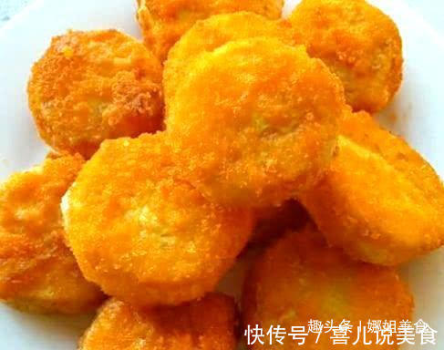 红薯别再煮着吃,做家人爱吃的脆皮饼,外酥里嫩,一锅不够吃