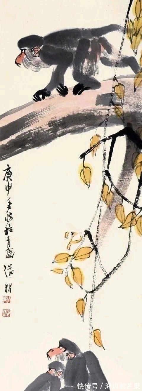 画品$国画家|人品、画品皆高逸,张朋大写意花鸟画