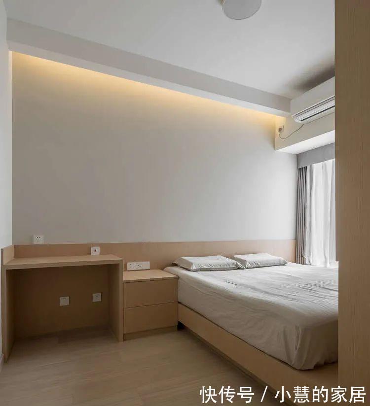 素色主义|50㎡小户型两居室，坚持素色主义，进门一眼就喜欢上了