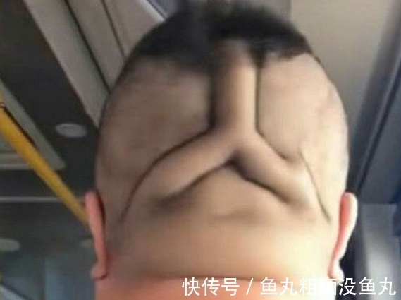 公交车 男子理发店换了一个时尚发型,上了公交车,大家都笑了!