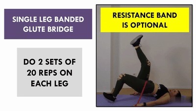 左腿|5个臀部肌肉训练动作，每天9分钟打造更大和更圆臀肌，饱满翘圆臀