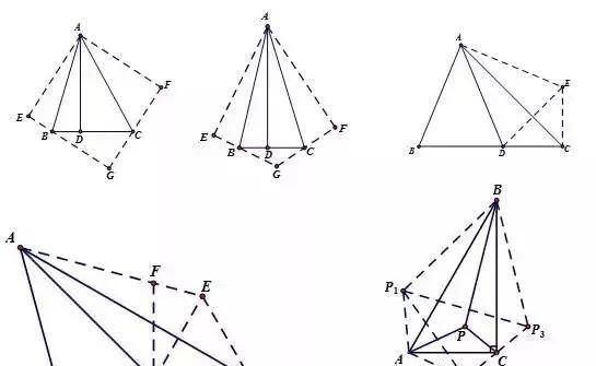 几何|初中数学常用几何模型及构造方法大全，掌握它轻松搞定压轴题！