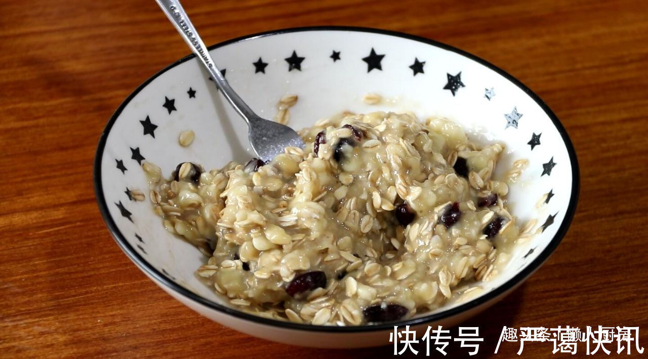 香蕉熟透了怎么办教你香蕉燕麦饼的做法,不用加水,不用放油