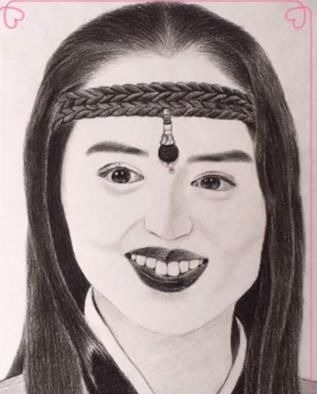 美术生@当美术学渣开始画明星,画面变得一言难尽,老师:这是怎么做到的