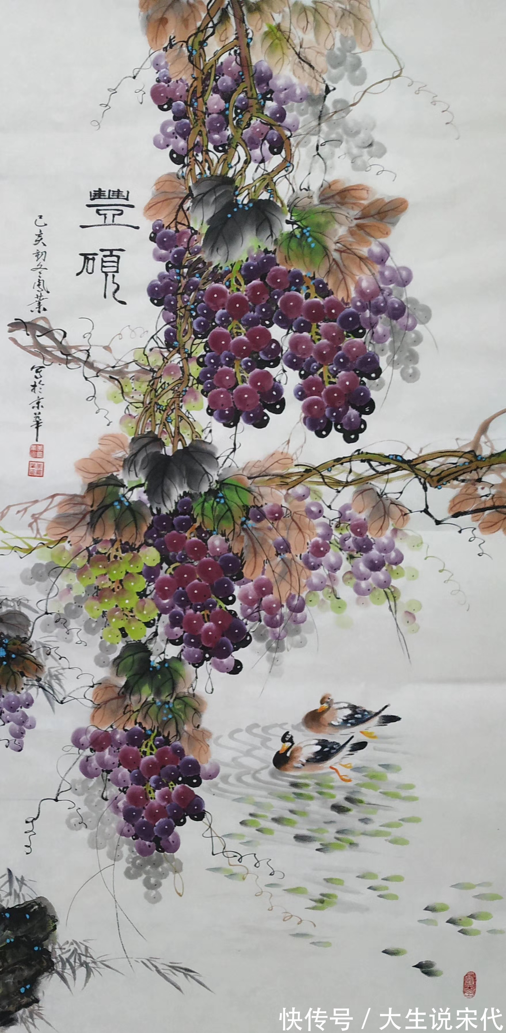 李凤业$画家专栏 │李凤业——雀鸟翻飞嬉,远去尘嚣喧