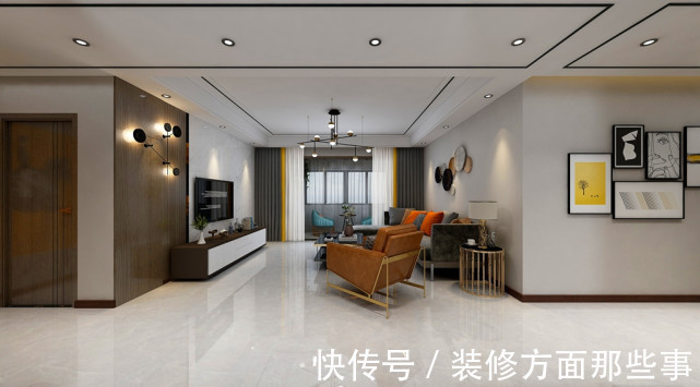 装修|132平现代三居室简单明亮是核心,简约不等于简单