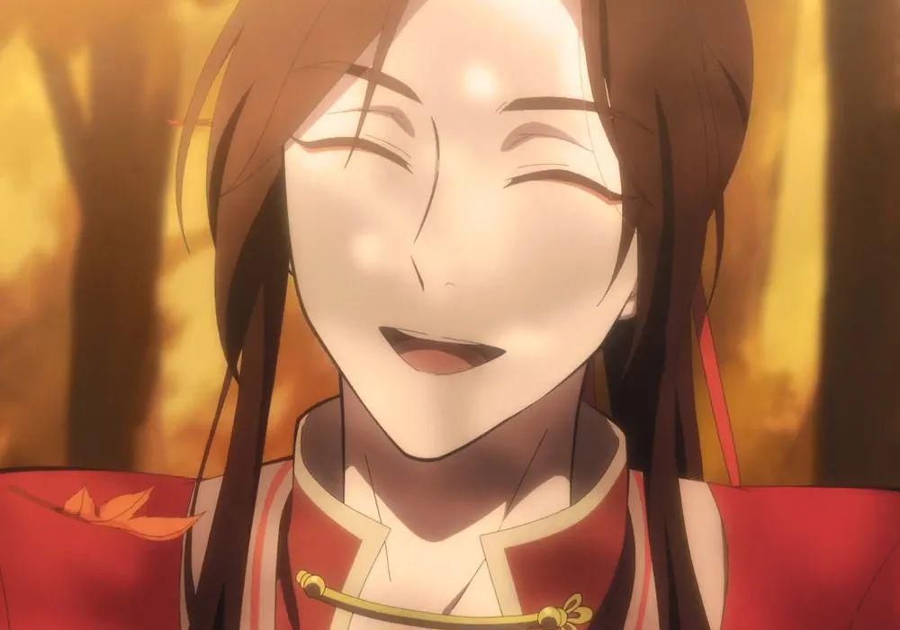 眼神|《天官赐福》花城的眼神变化，看到咒枷心疼了，对哥哥笑得很温柔