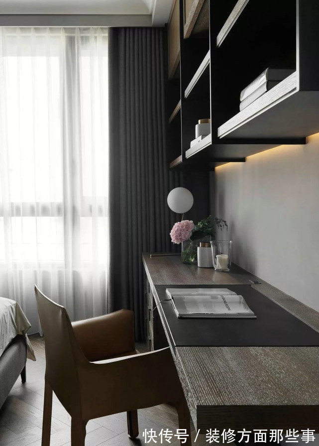 现代风|112平现代风三居室化繁为简,建造耐看、好用、亦可品家