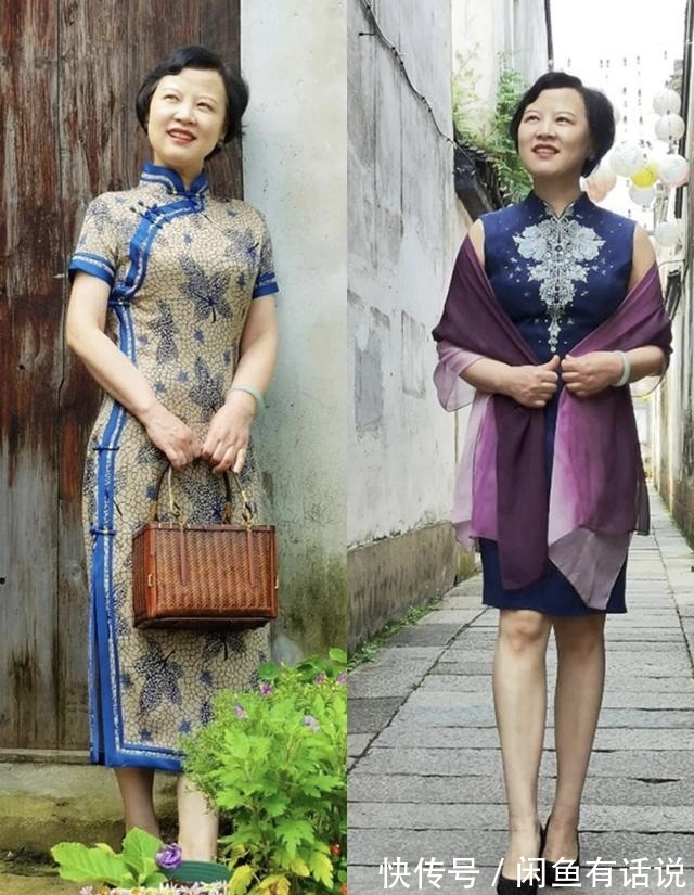 宽松感|不年轻,长相也一般,50岁阿姨把年纪活成了气质,优雅老去真美