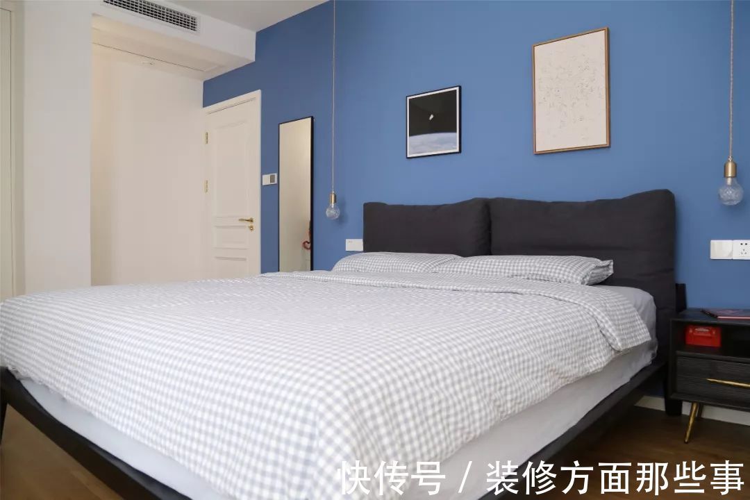 隔断门|115㎡现代北欧风格新房装修,阳台客厅打通太舒服!