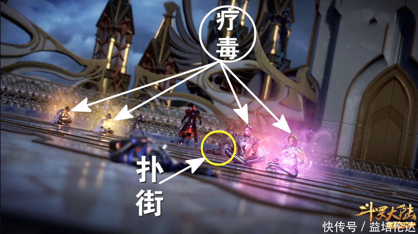 斗罗当邪月和娜娜中毒时,有谁留意其他成员,有个魂师毒发身亡