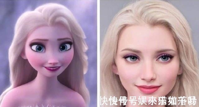 还原|国外大神用AI还原迪士尼公主,艾莎女王已经够美,她妈妈更惊艳
