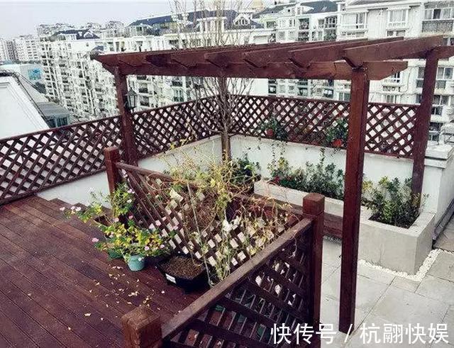 花坛|为了一个露台,老公坚持买顶楼!用20天进行大改造,原屋主后悔了