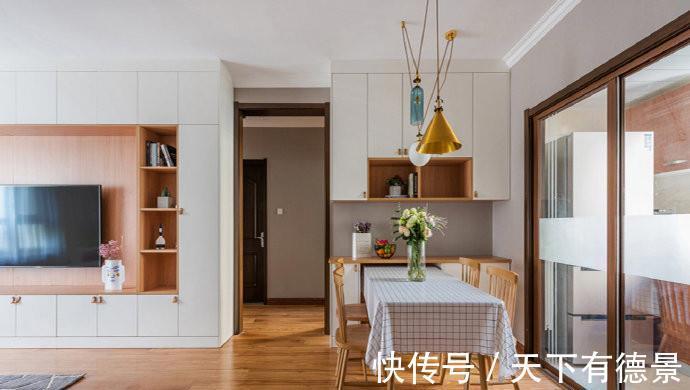 颜值|看看这套95平米北欧风,有颜值又实用,值得参考