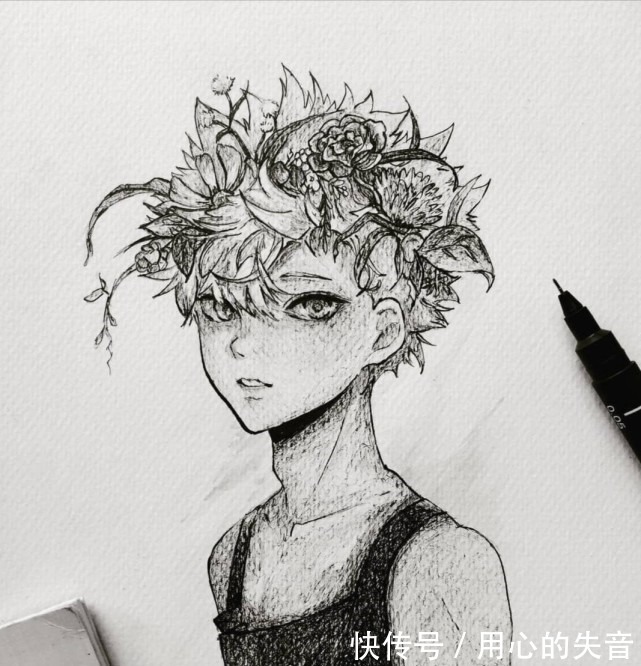 画师|插画师笔下的动漫人物,雏田有了黑眼珠,雷姆的眼泪你注意到了吗