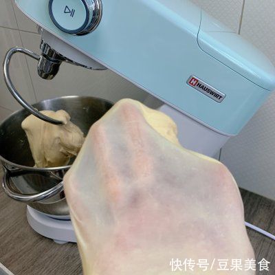 和面|100个吐司练习No.38紫薯脆皮雪顶吐司