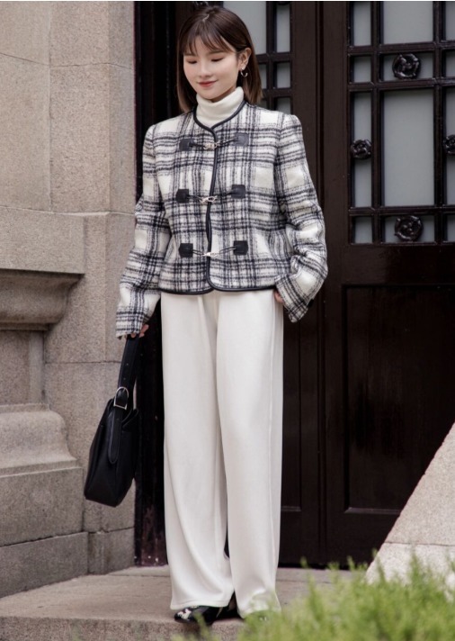 小蛮腰 冬天不要瞎打扮,学会“上短下长”的穿法才精致,拉升比例更显高