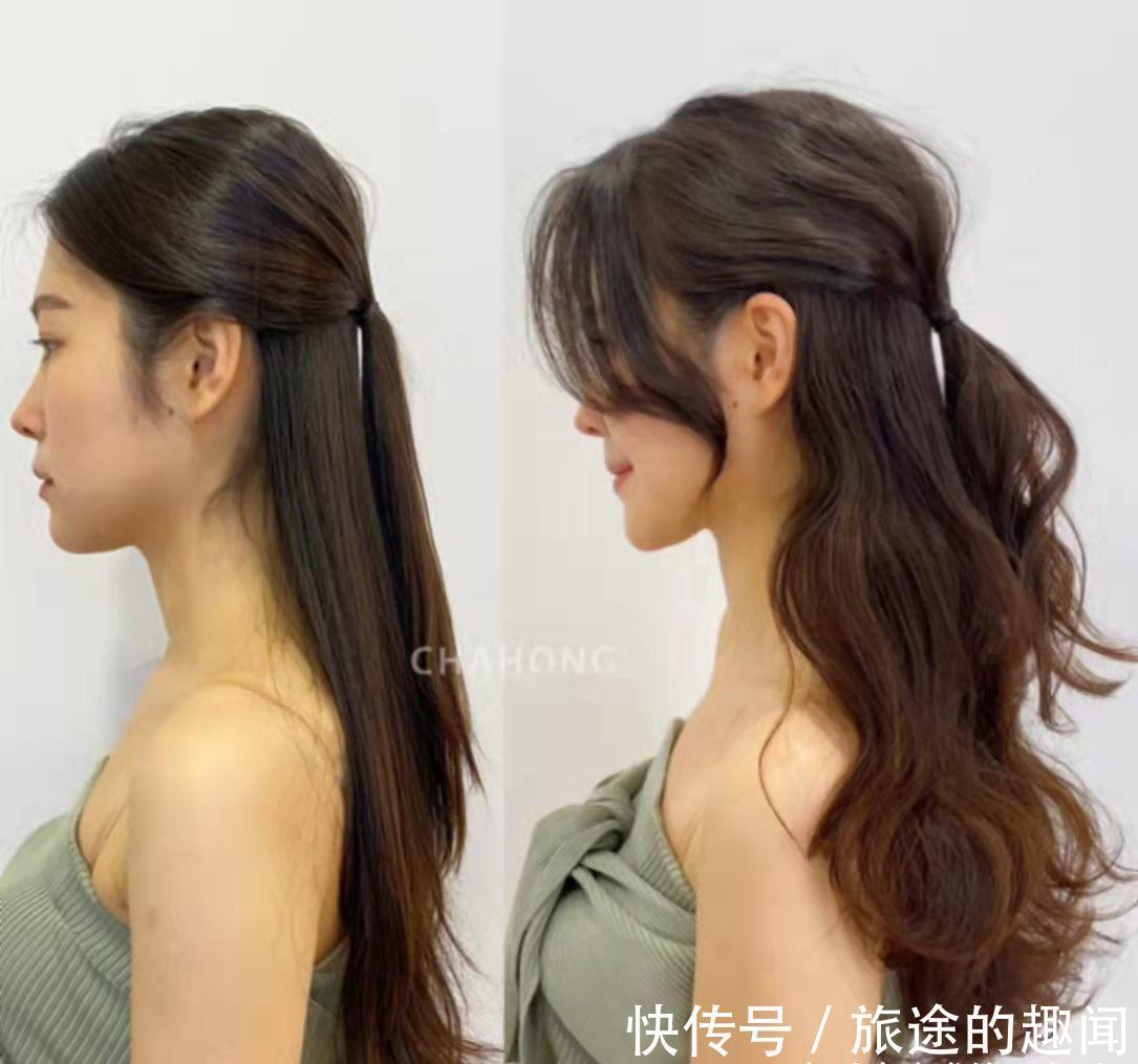 脸型 换对发型有多重要，时尚减龄又显脸小，这10款发型让你颜值翻倍