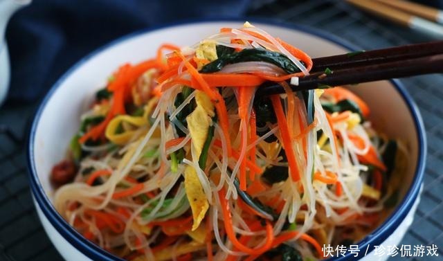 春天,5种素菜一起拌,真的太美味,健康营养,吃再多也吃不胖