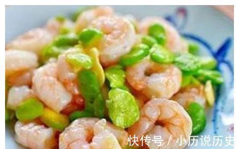 蚕豆炒虾仁|孩子身体瘦弱在人群中都找不到,多吃滋补菜,滋补强身身体强健