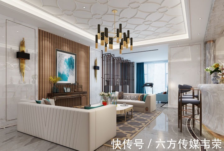 欧式|1000平欧式简约别墅南通品清别墅装饰