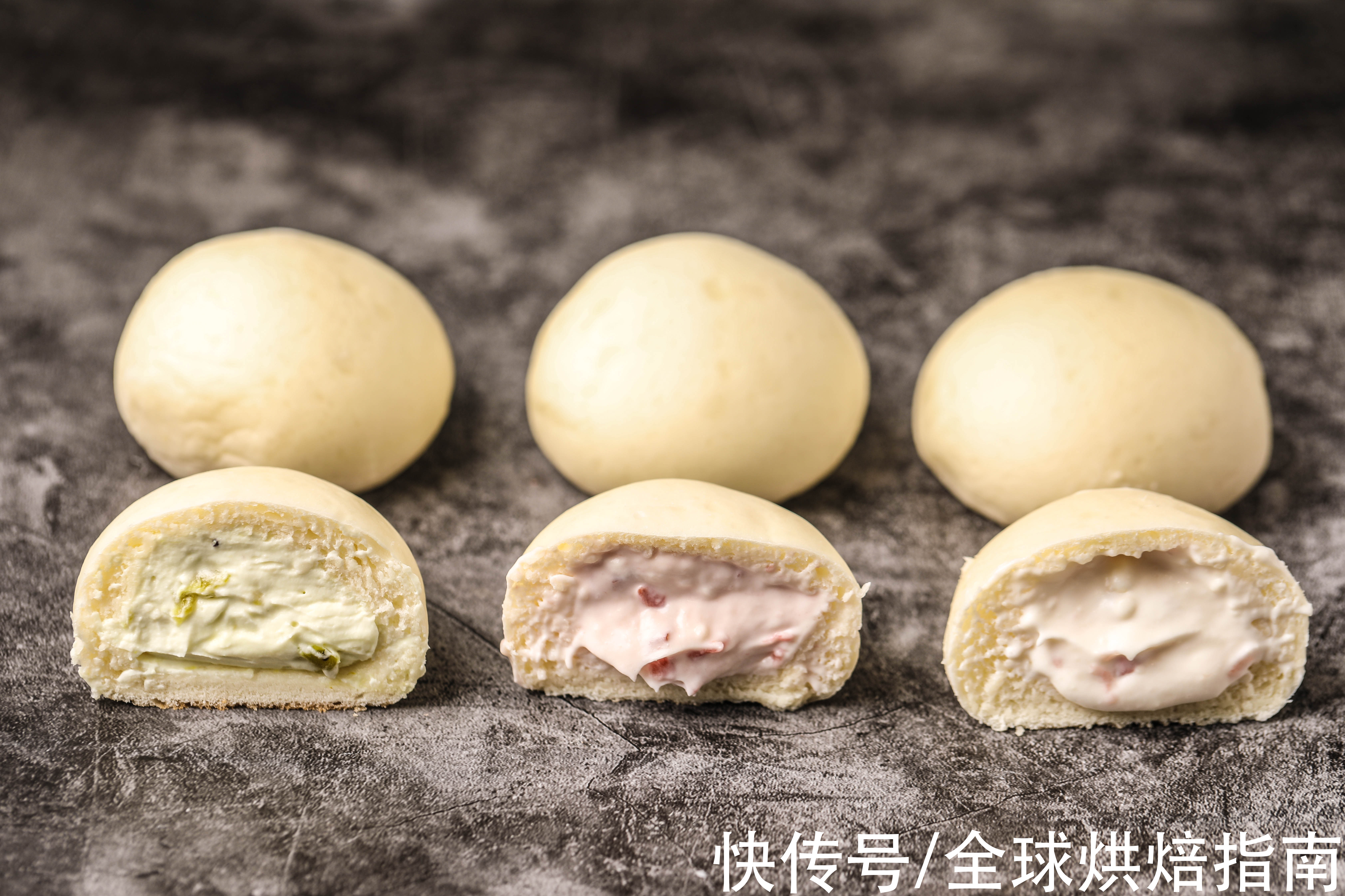 面包师|超人气的3款冰淇淋面包，口感爽爆了